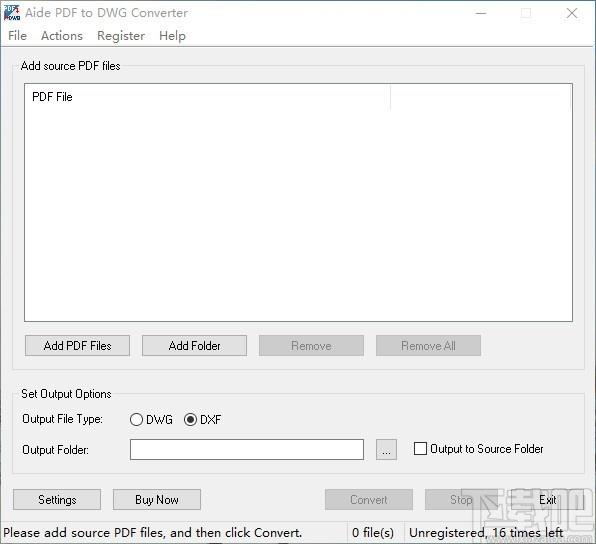 Aide PDF to DWG Converter下载,PDF转DWG转换器,PDF转DWG