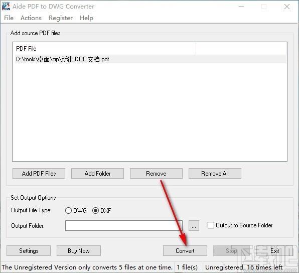 Aide PDF to DWG Converter下载,PDF转DWG转换器,PDF转DWG