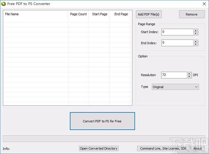 Free PDF to PS Converter,PDF转PS,PDF转换,转换器