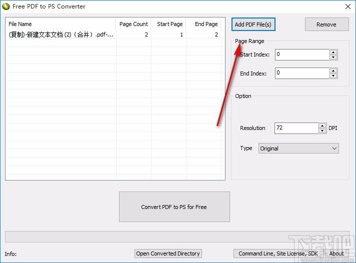 Free PDF to PS Converter,PDF转PS,PDF转换,转换器