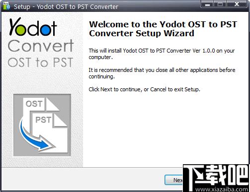 Yodot OST to PST Converter下载,邮件转换,文件转换