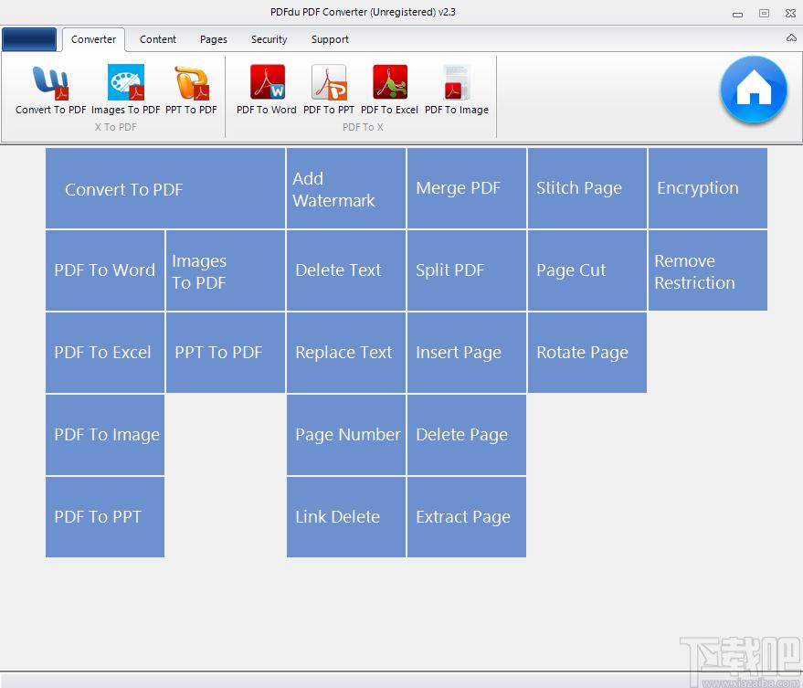 PDFdu PDF Converter下载,PDF文档格式转换工具