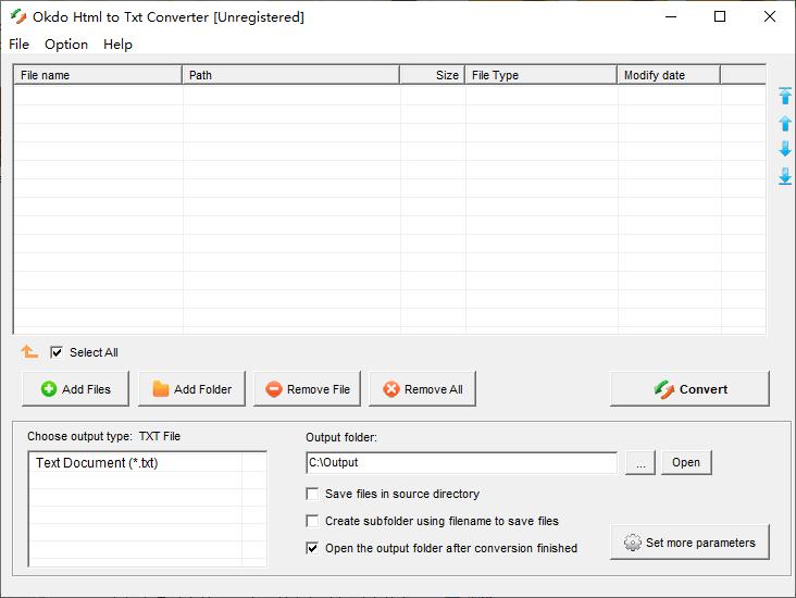 Okdo Html to Txt Converter下载,文档转换,文件转换